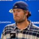 Matthew Stafford speaking to reporters