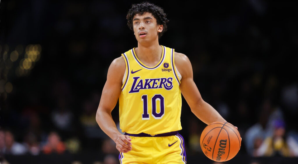 Max Christie Discusses His Re-Signing With The Lakers