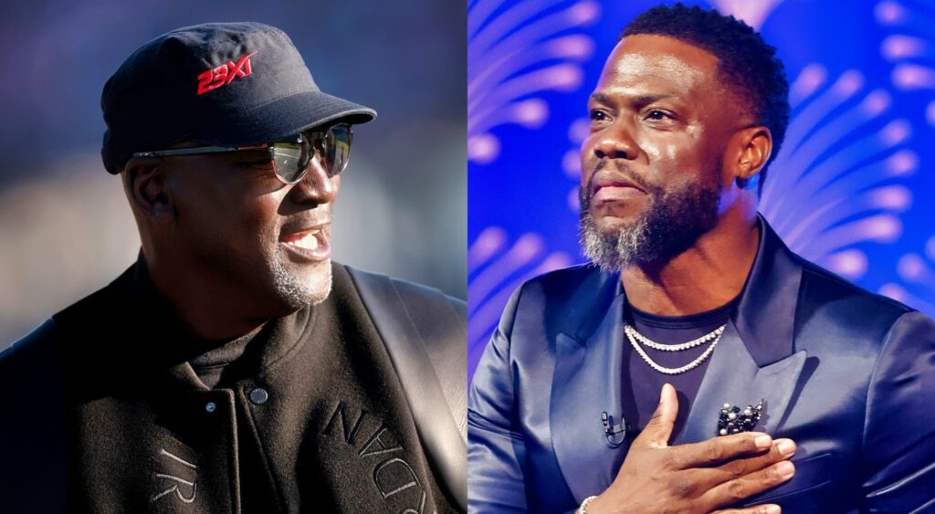 Kevin Hart shared the story of making Michael Jordan angry