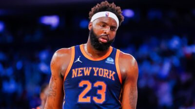 New York Knicks center Mitchell Robinson is expected to miss the start of the upcoming NBA season