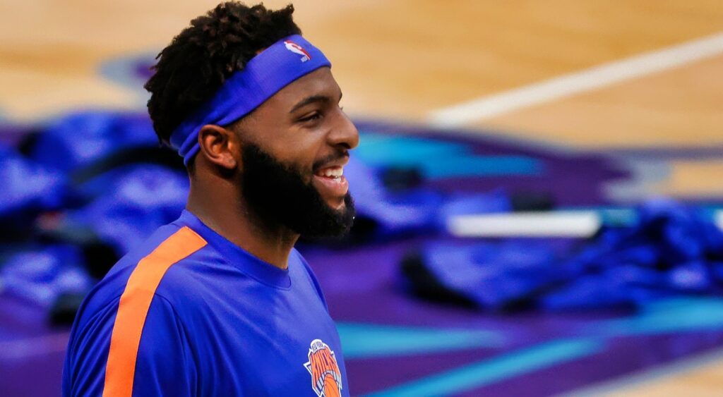 Mitchell Robinson shares gratitude to the Knicks