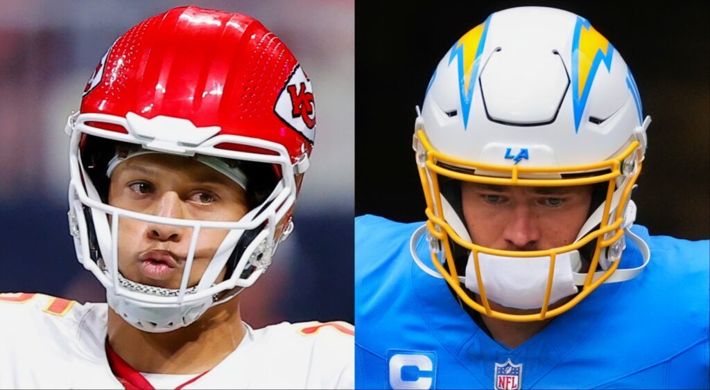 Patrick Mahomes and Justin Herbert are key players in the upcoming Chiefs vs. Chargers game.