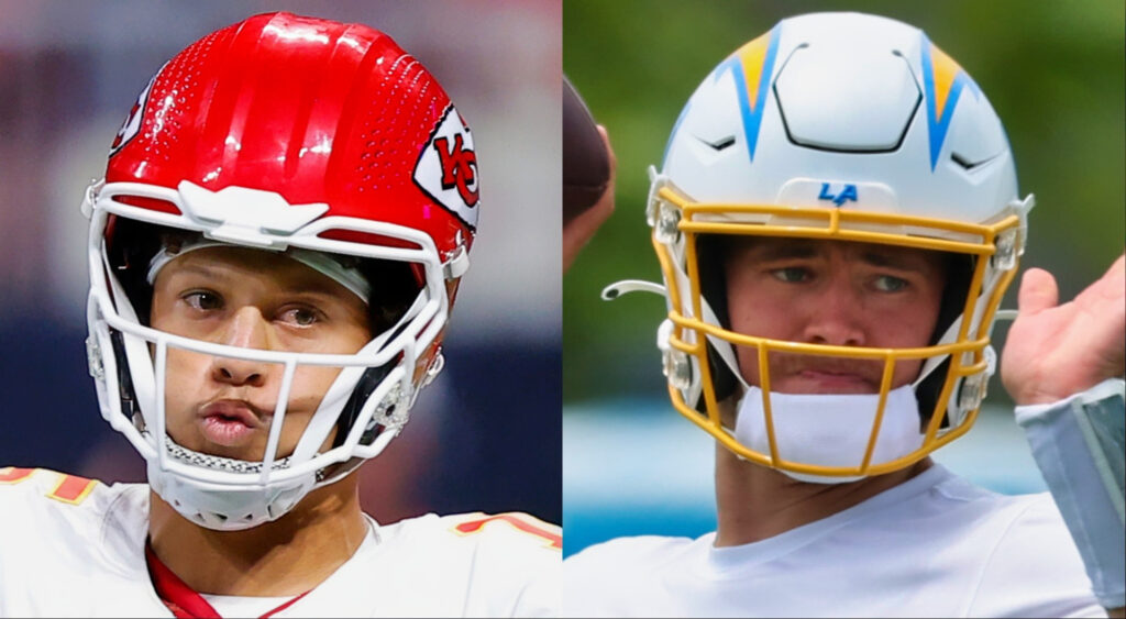 Patrick Mahomes and Justin Herbert are key players in the coming Chiefs vs. Chargers game.