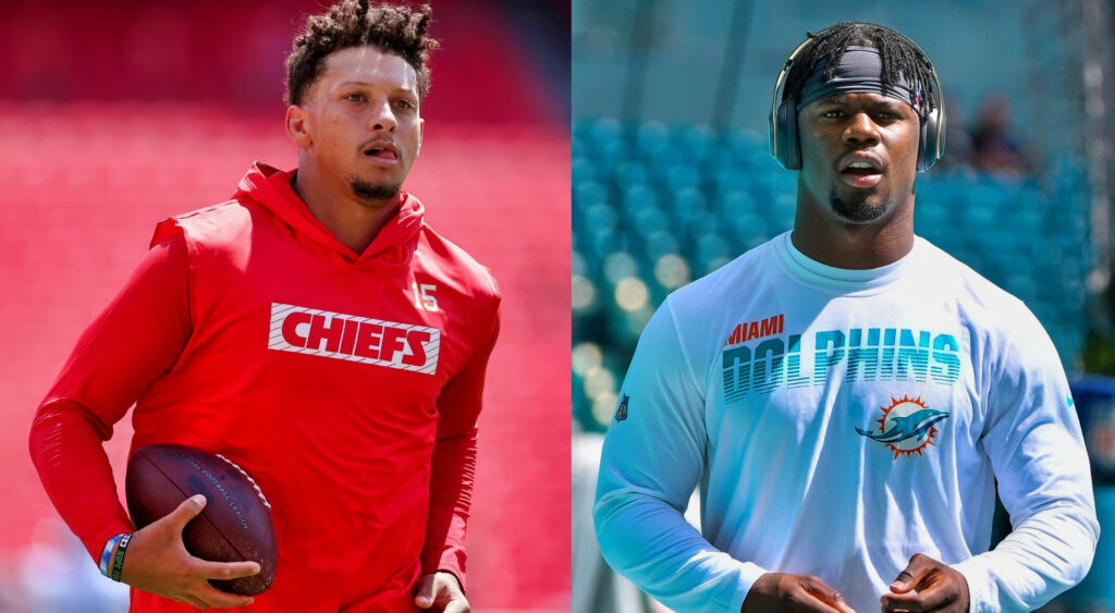 What is sack in NFL: Patrick Mahomes and Jerome Baker