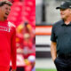 Photos of Patrick Mahomes and Jon Gruden