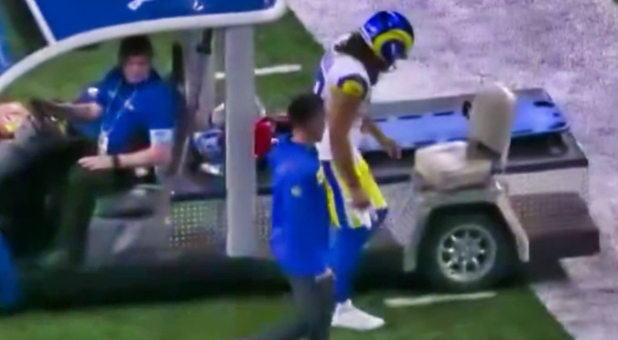 Rams WR Puka Nacua Carted Off With Concerning Knee Injury - BVM Sports