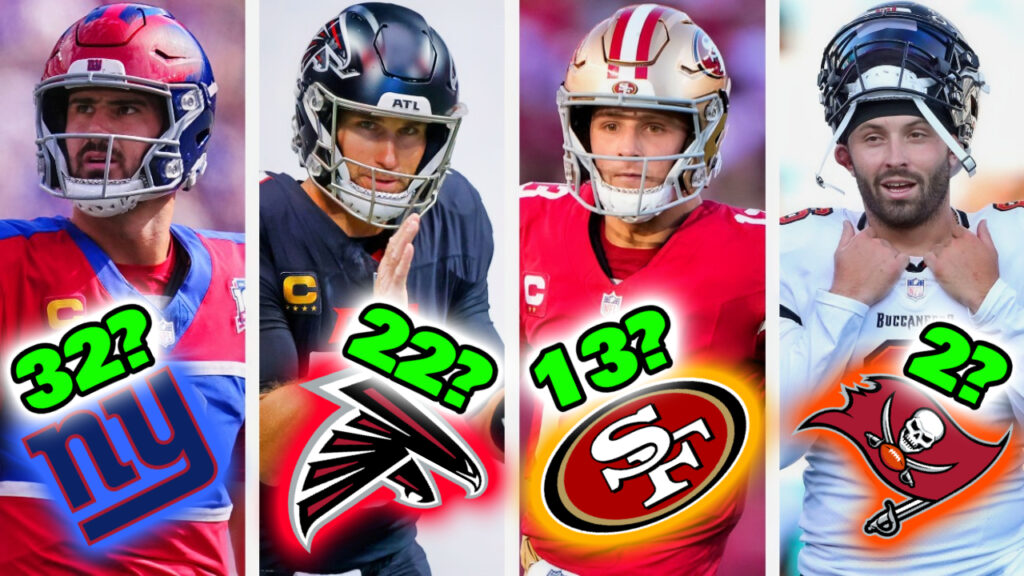 Ranking All 32 NFL Teams Starting QBs From WORST To FIRST