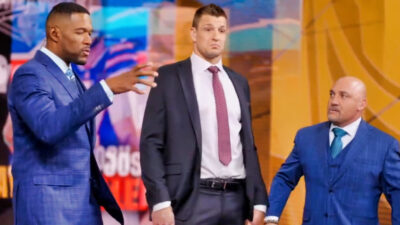 Rob Gronkowski being pranked on FOX