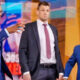 Rob Gronkowski being pranked on FOX