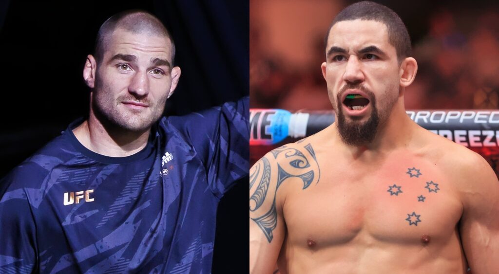 Sean Strickland doesn't want to fight Robert Whittaker