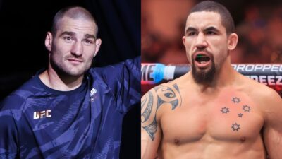 Sean Strickland doesn't want to fight Robert Whittaker