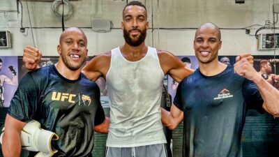 NBA Fans React After Rudy Gobert's MMA Training Video Goes Viral