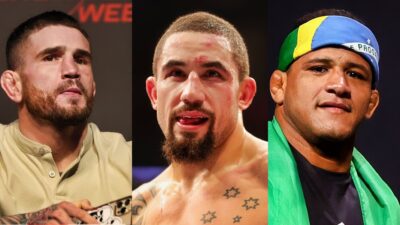 Robert Whittaker gives his predication to Gilbert Burns vs. Sean Brady