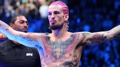 Women Boxer Gets Labeled as Sean O'Malley over pink hairs