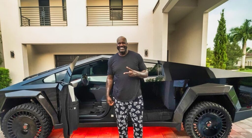 Shaquille O'Neal's new car purchase