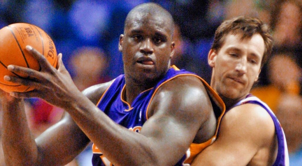 Shaquille O'Neal chose his most disrespectful dunk on Chris Dudley as his GOAT highlight