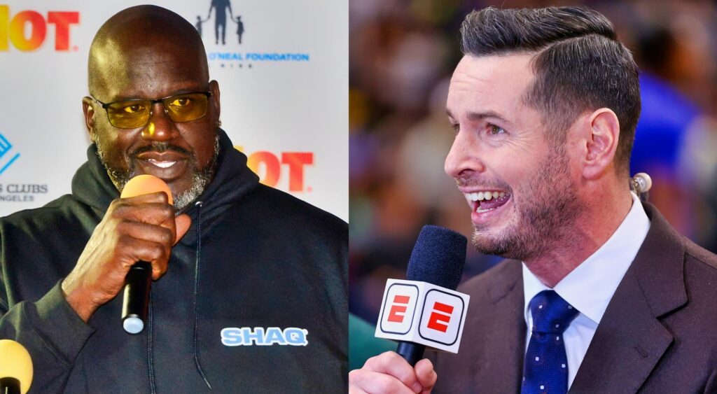 Shaquille O'Neal shuts up comparison between JJ Redick and Pat Riley