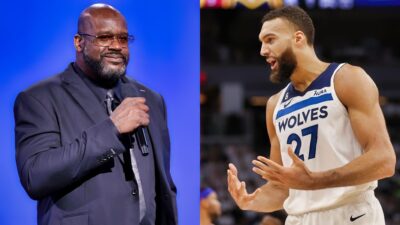 Shaquille O'Neal trolls Rudy Gobert