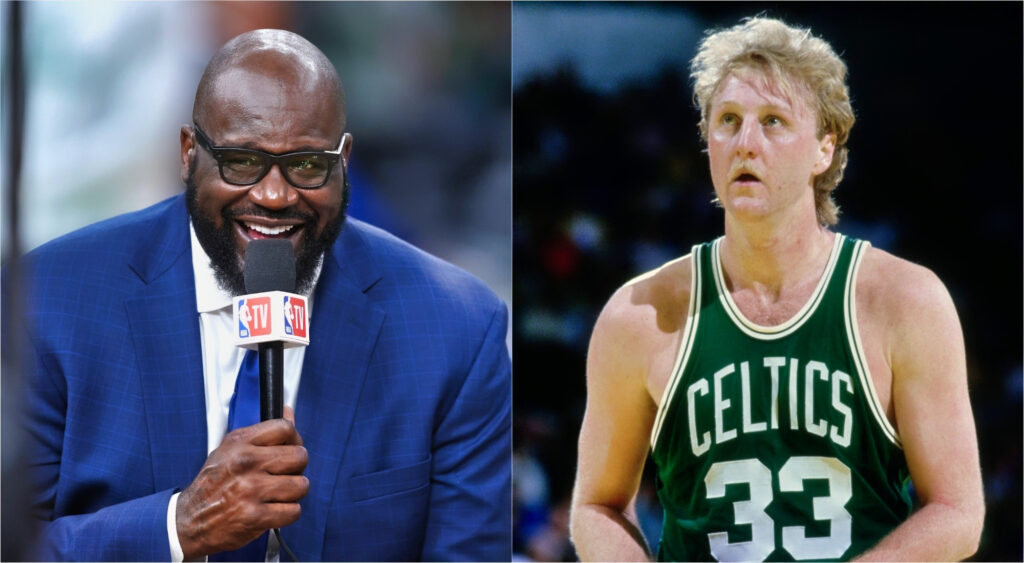 Shaquille O’Neal Once Admitted He Used To Hate Larry Bird