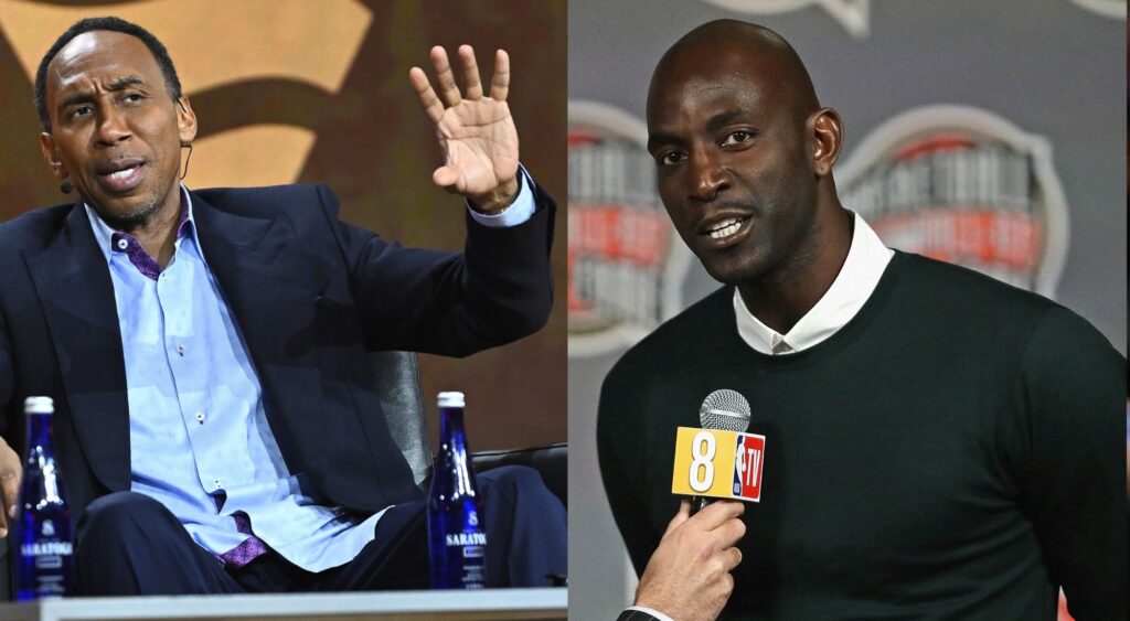 Stephen A Smith slams Kevin Garnett