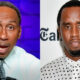 Photos of Stephen A. Smith and Diddy