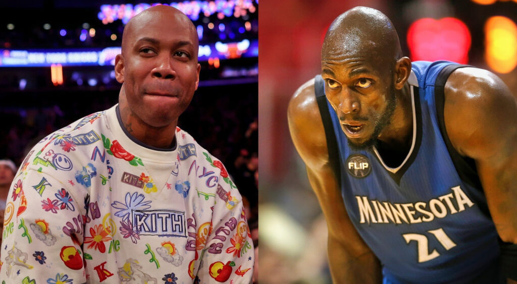 Kevin Garnett Once Made Stephon Marbury Bleed