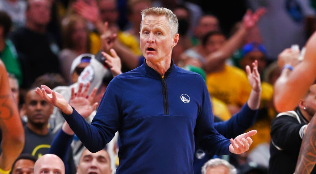 Steve Kerr Thinks Boston Celtics Fans Will Be "All Over Him"