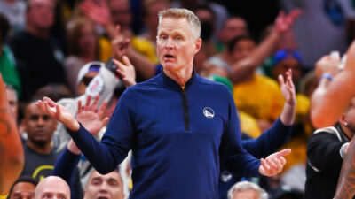 Steve Kerr Thinks Boston Celtics Fans Will Be "All Over Him"