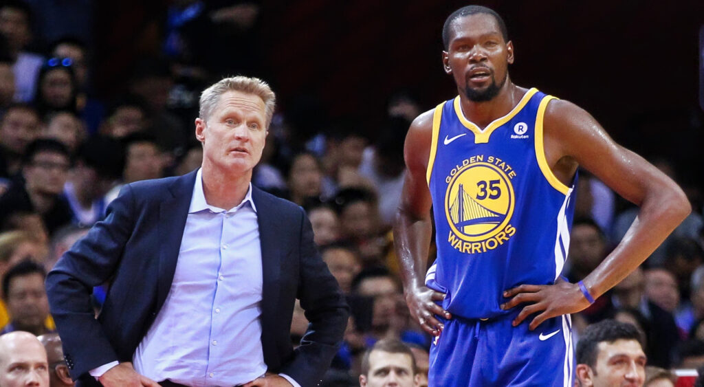 Steve Kerr Explains Reason Behind Kevin Durant's Exit