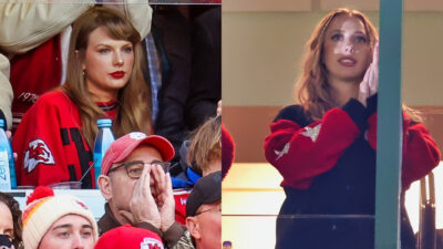 Photos of Taylor Swift and Brittany Mahomes