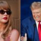 Taylor Swift t US Open and Donald Trump at debate