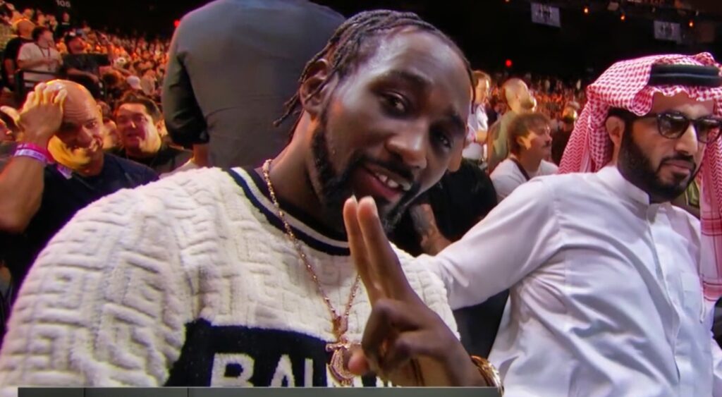 Terence Crawford mistaken for Kendrick Lamar