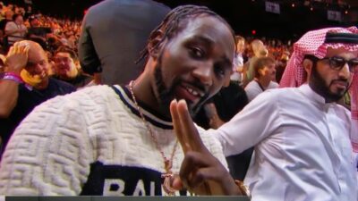 Terence Crawford mistaken for Kendrick Lamar