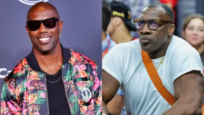 Terrell Owens and Shannon Sharpe