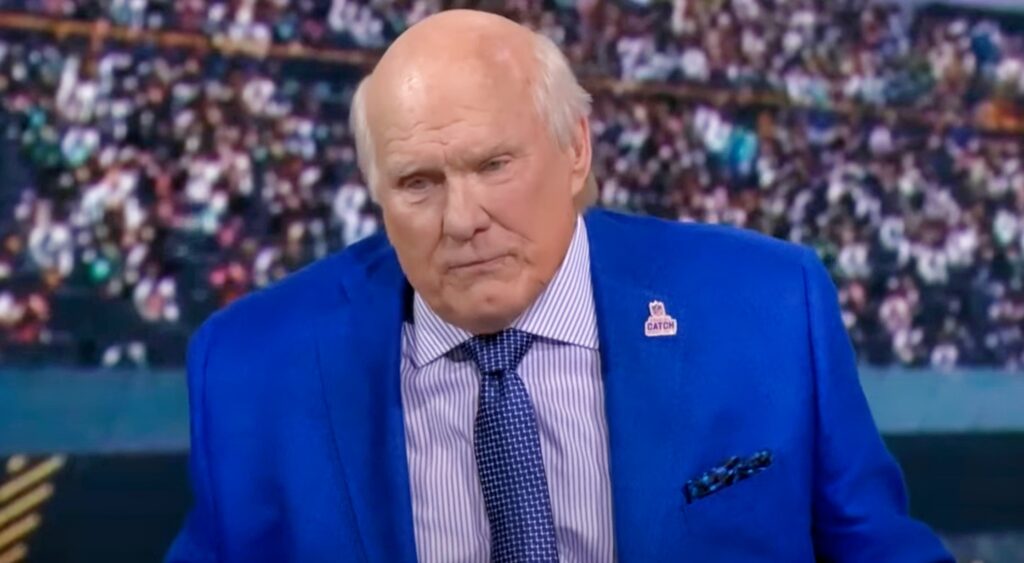 Terry Bradshaw during the Fox NFL pregame show.