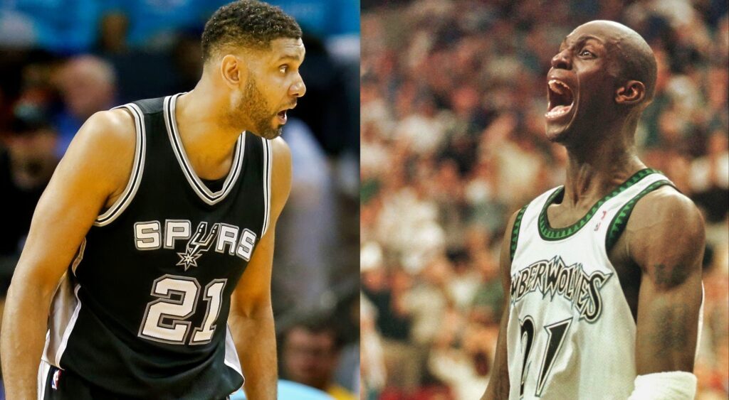 Nick Young claims Kevin Garnett's legacy over Tim Duncan