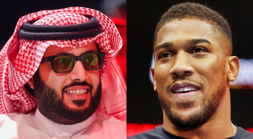 Turki Alalshikh and Anthony Joshua team up to make Tyson Fury match a possibility