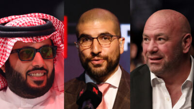 Turki Alalshikh want to bring peace between Ariel Helwani and Dana White