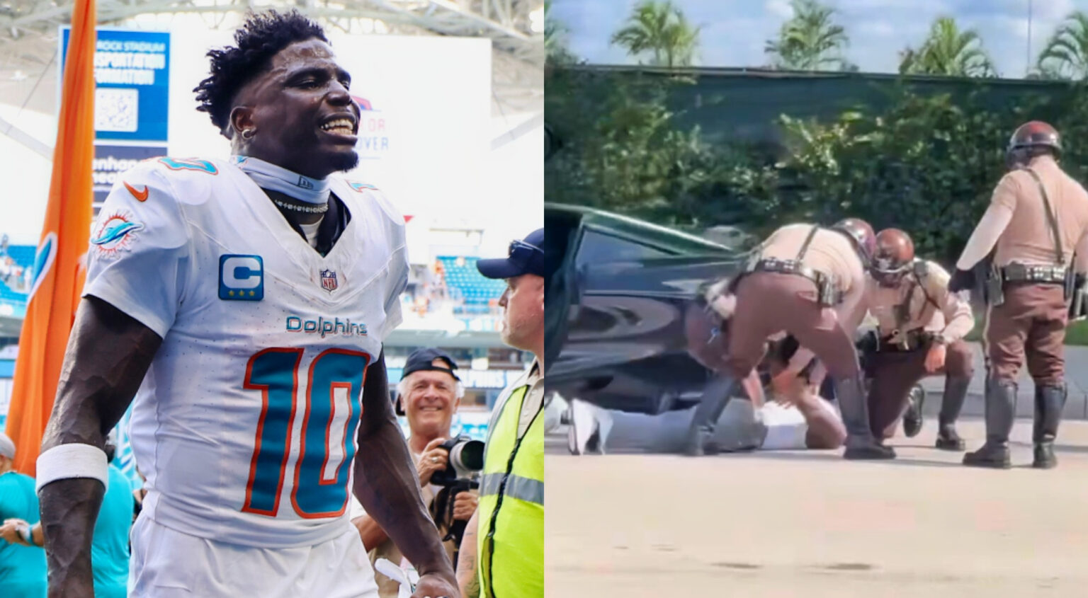 REPORT: Police Officer Involved In Tyreek Hill's Arrest On Sunday Has ...