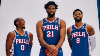 Philadelphia 76ers Release A First Look At Their New ‘Big Three’