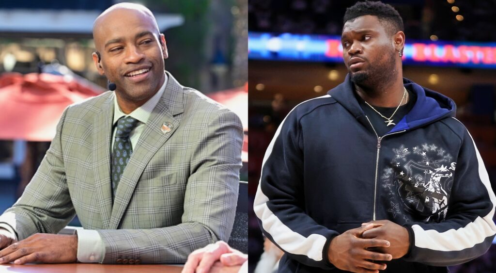 Basketball fans criticized Pelicans star Zion Williamson after he claimed he could win against Vince Carter in a dunk contest.