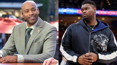 Basketball fans criticized Pelicans star Zion Williamson after he claimed he could win against Vince Carter in a dunk contest.