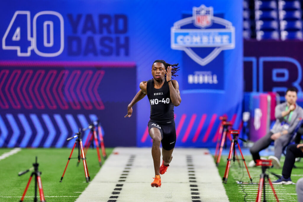 Xavier Worthy 40-yard dash