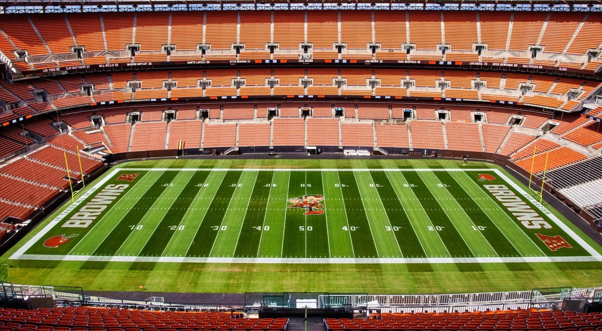 VIDEO: Someone Captured Footage Of The Insane Line Of Cleveland Browns ...