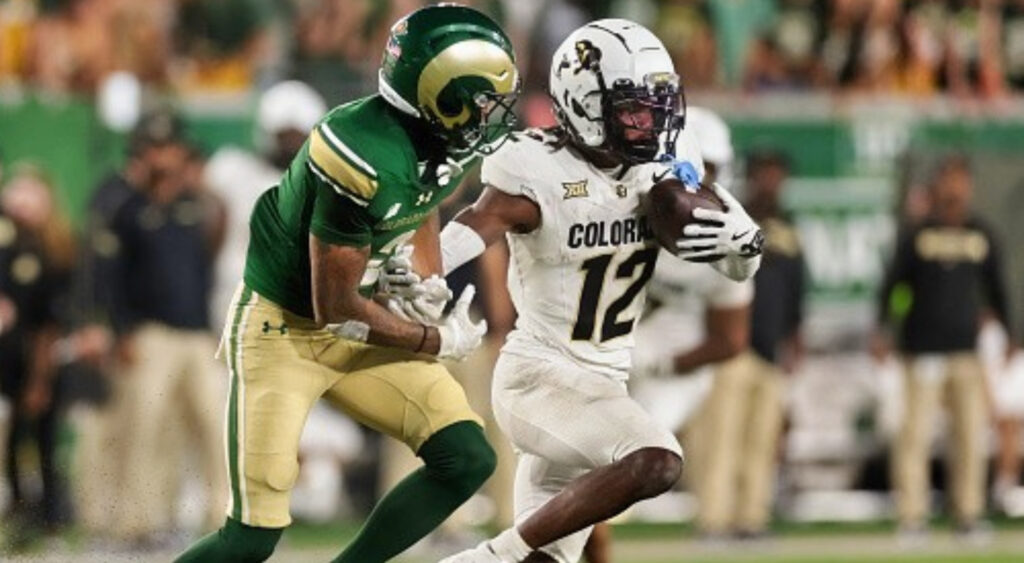 Travis Hunter running vs. Colorado State defense