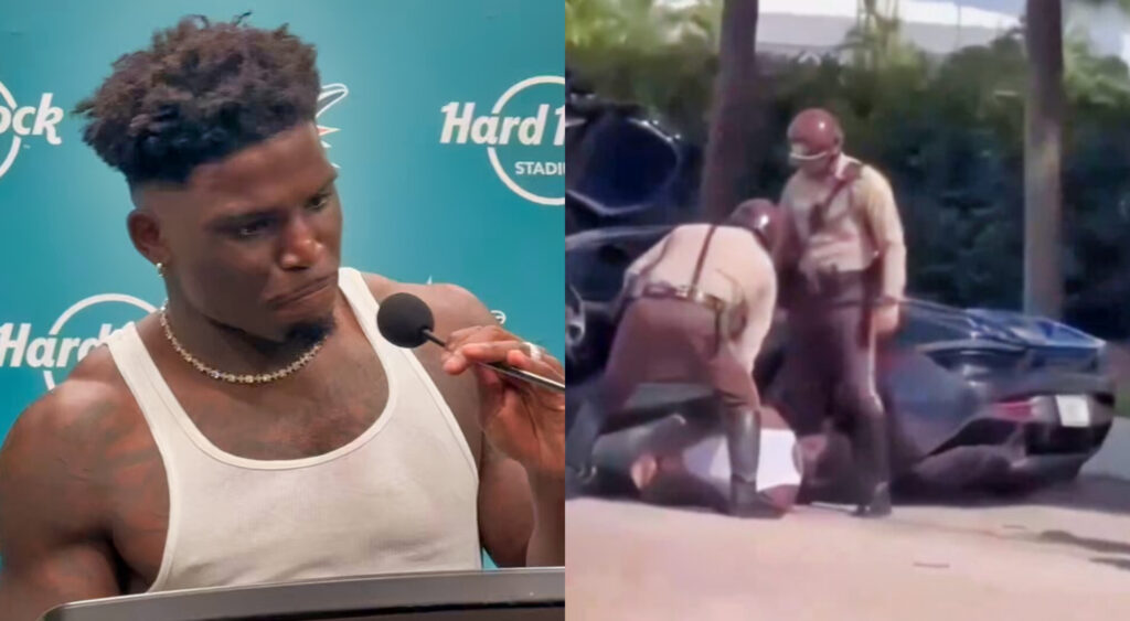 Tyreek Hill Had The Perfect Response After Finding Out Miami-Dade Police Officer Who Arrested Him Is Now On Administrative Leave