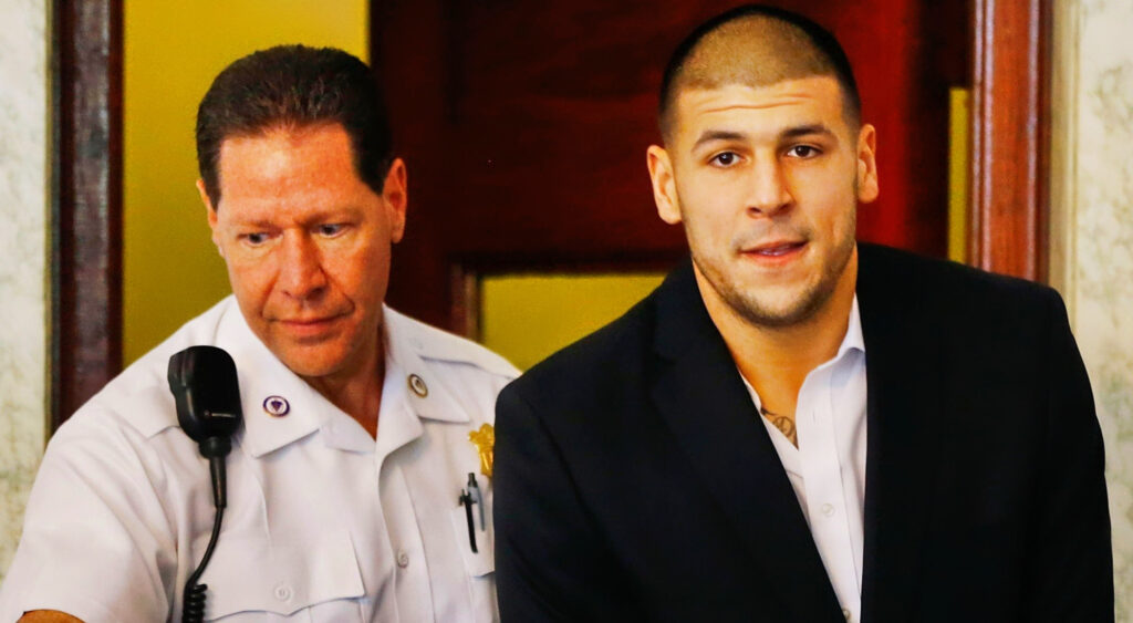 Legal issues faced by late NFL star Aaron Hernandez.