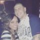 Aaron Hernandez and his fiancée Shayanna Jenkins posing together