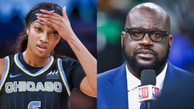 Angel Reese's surprising bet on Shaquille O'Neal missing a free throw had an unexpected outcome.