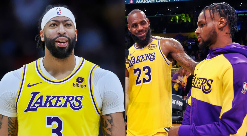 Anthony Davis Has A Humorous Take On Lakers Finally Winning A Game Where LeBron James Created History